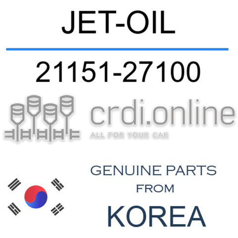 JET-OIL [ORIGINAL] 21151-27100 2115127100 21151 27100