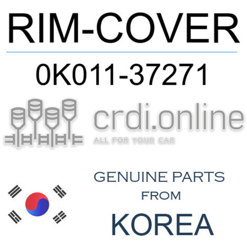 RIM-COVER [ORIGINAL] 0K011-37271 0K01137271 0K011 37271