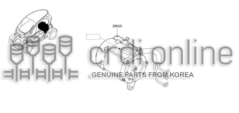 ENGINE-ELECTRIC MOTOR 29010-1239R 290101239R 29010 1239R