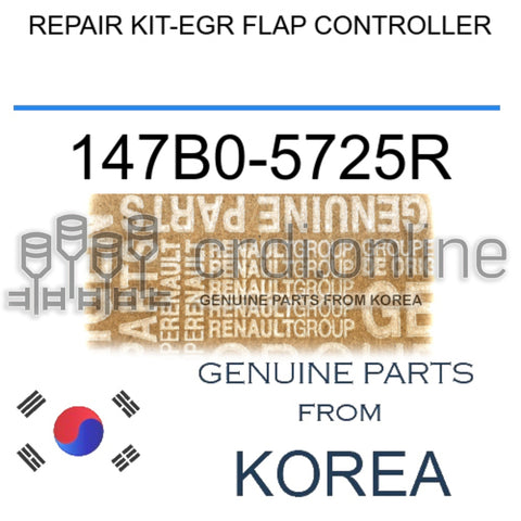 REPAIR KIT-EGR FLAP CONTROLLER [ORIGINAL] 147B0-5725R 147B05725R 147B0 5725R