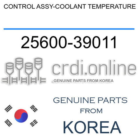 CONTROL ASSY-COOLANT TEMPERATURE [ORIGINAL] 25600-39011 2560039011 25600 39011