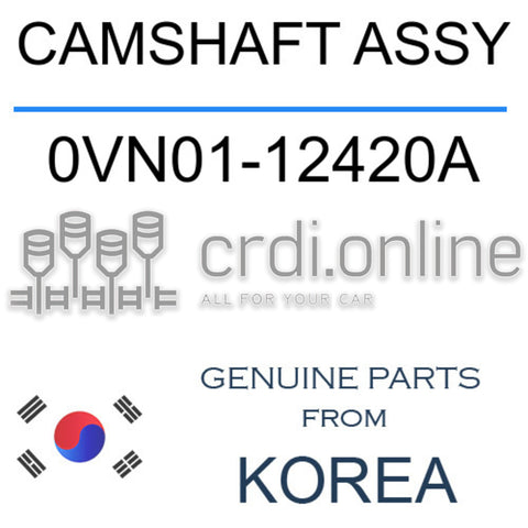 CAMSHAFT ASSY [ORIGINAL] 0VN01-12420A 0VN0112420A 0VN01 12420A