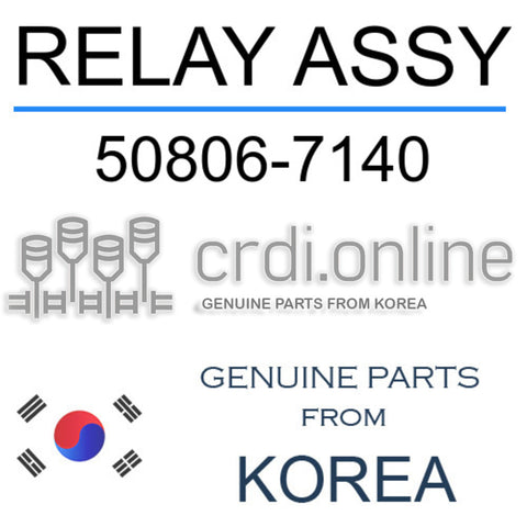 RELAY ASSY [ORIGINAL] 50806-7140 508067140 50806 7140