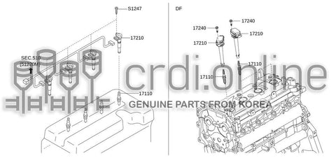 PLUG-SPARK 22401-2331R 224012331R 22401 2331R