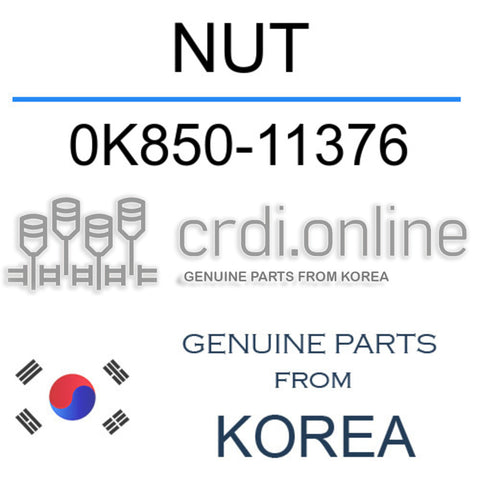 NUT [ORIGINAL] 0K850-11376 0K85011376 0K850 11376