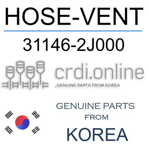 HOSE-VENT 31146-2J000 311462J000 31146 2J000