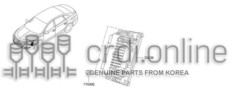 UNIT ASSY-CONTROL 31032-0280R 310320280R 31032 0280R