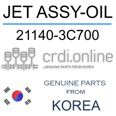 JET ASSY-OIL [ORIGINAL] 21140-3C700 211403C700 21140 3C700