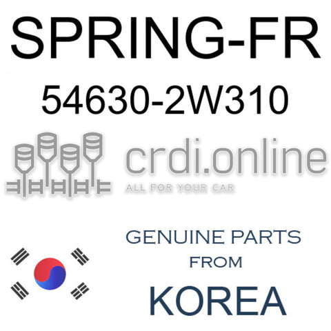 SPRING-FR [ORIGINAL] 54630-2W310 546302W310 54630 2W310