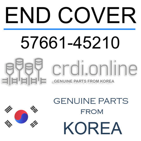 END COVER [ORIGINAL] 57661-45210 5766145210 57661 45210
