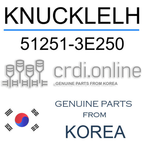 KNUCKLELH [ORIGINAL] 51251-3E250 512513E250 51251 3E250