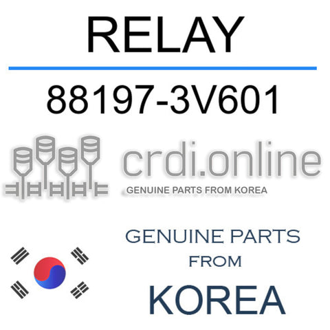 RELAY [ORIGINAL] 88197-3V601 881973V601 88197 3V601