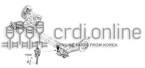 SENSOR ASSY-HEIGHTREAR 53821-2733R 538212733R 53821 2733R