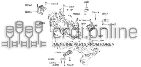 SCREW [ORIGINAL] 77031-01630 7703101630 77031 01630
