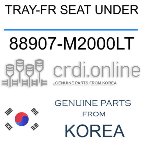 TRAY-FR SEAT UNDER [ORIGINAL] 88907-M2000LT 88907M2000LT 88907 M2000LT