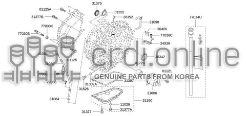 SEAL ASSY-OIL 38342-3VX0B 383423VX0B 38342 3VX0B