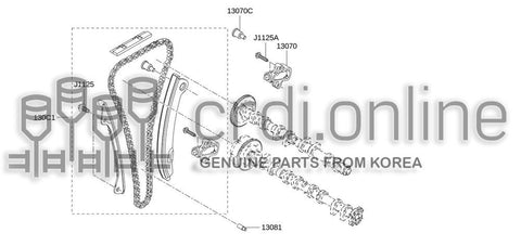 BOLT-TENSIONER PULLEY [ORIGINAL] 14423-15900 1442315900 14423 15900
