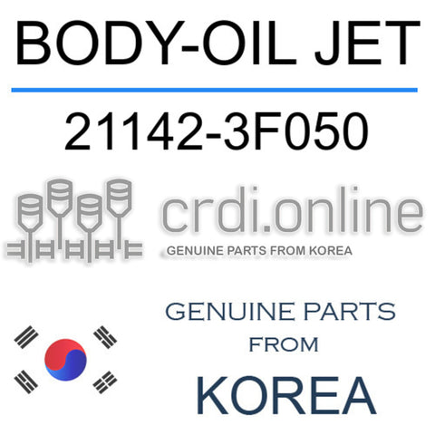 BODY-OIL JET 21142-3F050 211423F050 21142 3F050