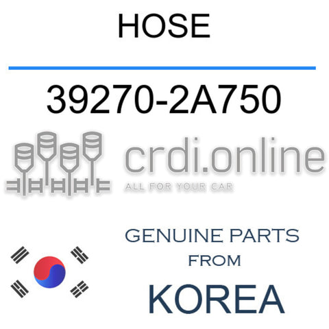 HOSE [ORIGINAL] 39270-2A750 392702A750 39270 2A750