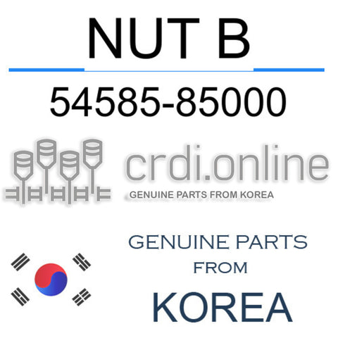 NUT B [ORIGINAL] 54585-85000 5458585000 54585 85000