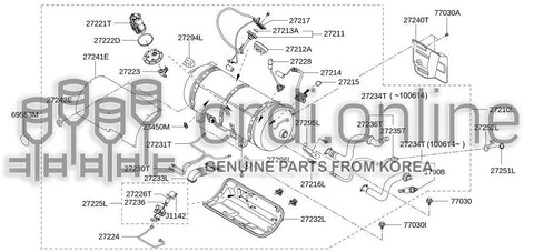 PUMP ASSY-LPG 27221-52920 2722152920 27221 52920