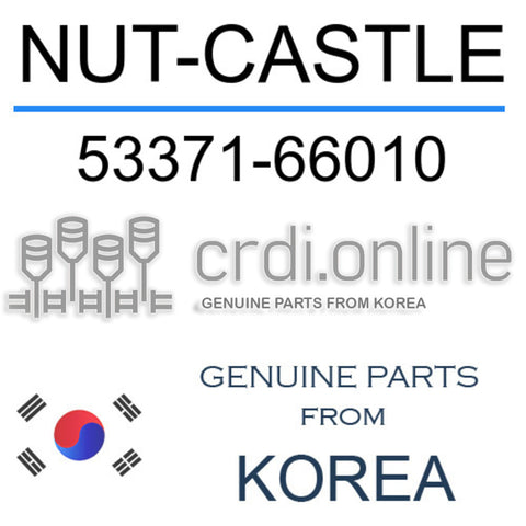 NUT-CASTLE [ORIGINAL] 53371-66010 5337166010 53371 66010