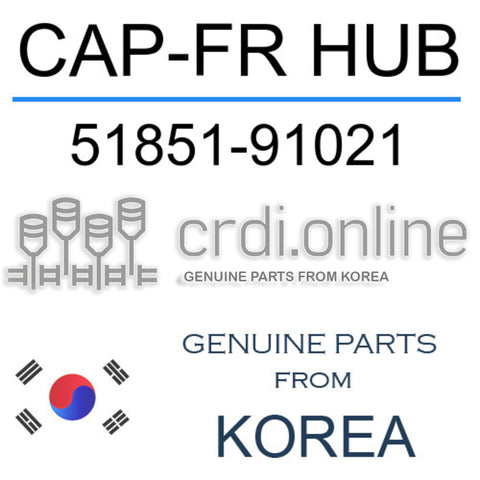 CAP-FR HUB [ORIGINAL] 51851-91021 5185191021 51851 91021