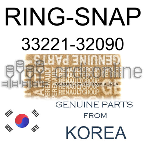 RING-SNAP [ORIGINAL] 33221-32090 3322132090 33221 32090