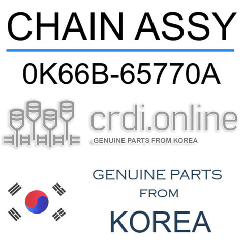 CHAIN ASSY 0K66B-65770A 0K66B65770A 0K66B 65770A