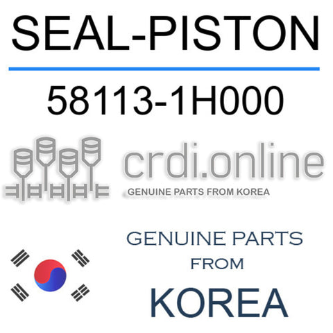 SEAL-PISTON [ORIGINAL] 58113-1H000 581131H000 58113 1H000