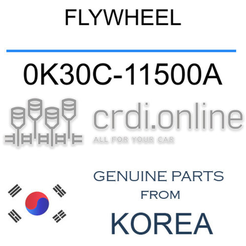 FLYWHEEL [ORIGINAL] 0K30C-11500A 0K30C11500A 0K30C 11500A