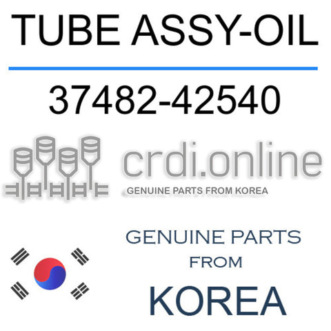 TUBE ASSY-OIL [ORIGINAL] 37482-42540 3748242540 37482 42540