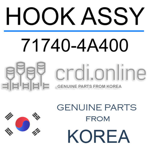 HOOK ASSY 71740-4A400 717404A400 71740 4A400