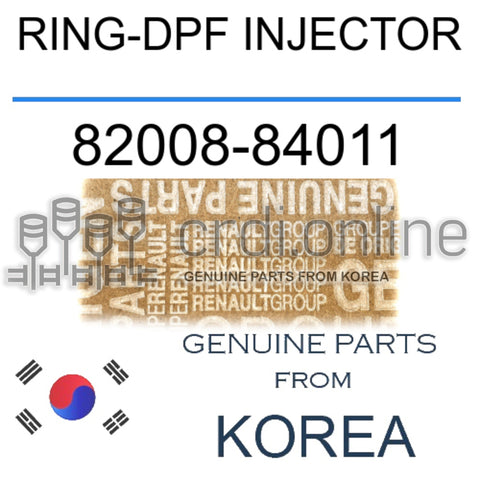 RING-DPF INJECTOR [ORIGINAL] 82008-84011 8200884011 82008 84011
