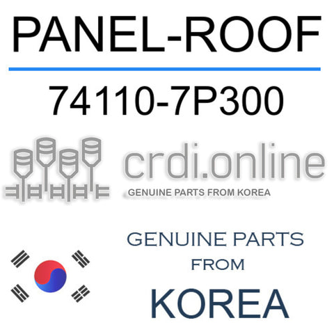PANEL-ROOF [ORIGINAL] 74110-7P300 741107P300 74110 7P300
