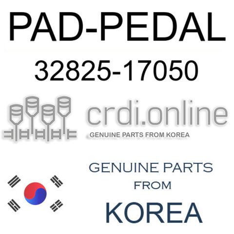 PAD-PEDAL [ORIGINAL] 32825-17050 3282517050 32825 17050