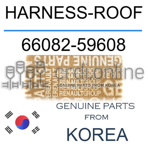HARNESS-ROOF [ORIGINAL] 66082-59608 6608259608 66082 59608