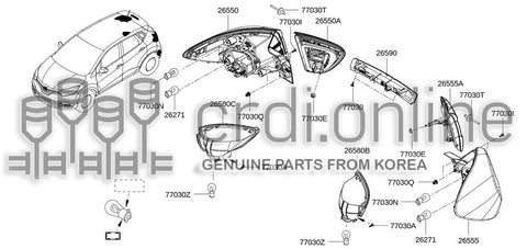 RIVET [ORIGINAL] 265Z9-0142R 265Z90142R 265Z9 0142R