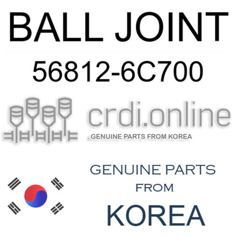 BALL JOINT 56812-6C700 568126C700 56812 6C700