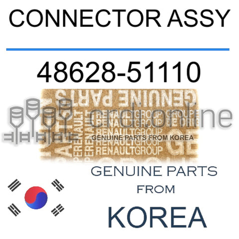 CONNECTOR ASSY [ORIGINAL] 48628-51110 4862851110 48628 51110