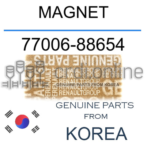 MAGNET [ORIGINAL] 77006-88654 7700688654 77006 88654