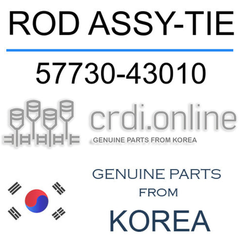 ROD ASSY-TIE [ORIGINAL] 57730-43010 5773043010 57730 43010