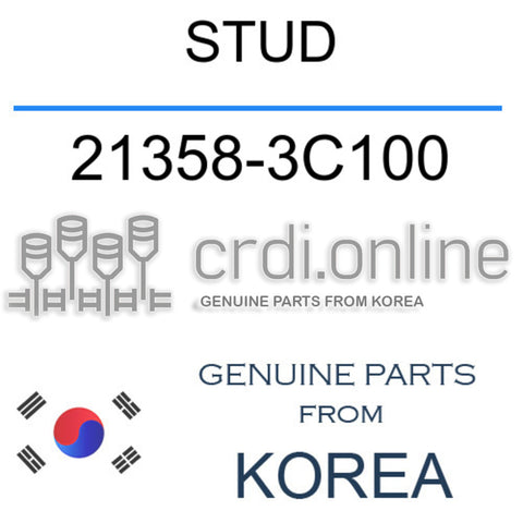 [ORIGINAL] STUD 21358-3C100 213583C100 21358 3C100