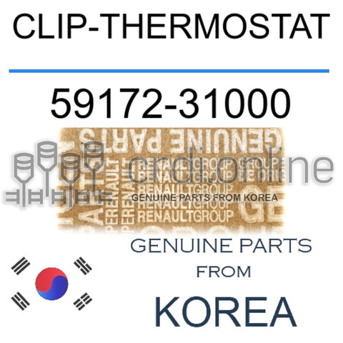 CLIP-THERMOSTAT [ORIGINAL] 59172-31000 5917231000 59172 31000