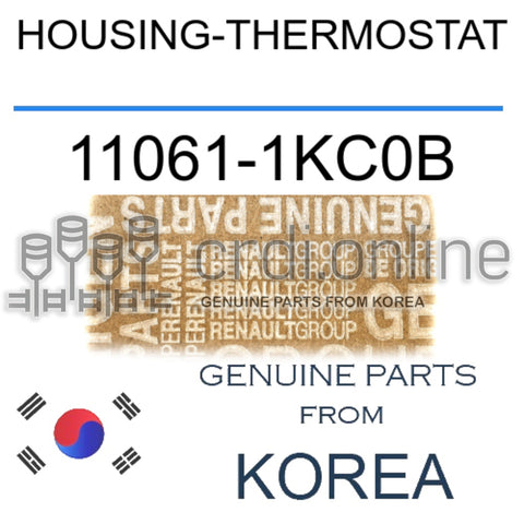 HOUSING-THERMOSTAT [ORIGINAL] 11061-1KC0B 110611KC0B 11061 1KC0B
