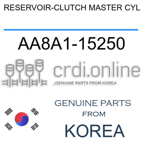 RESERVOIR-CLUTCH MASTER CYL [ORIGINAL] AA8A1-15250 AA8A115250 AA8A1 15250