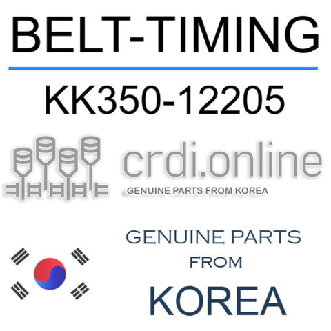 BELT-TIMING [ORIGINAL] KK350-12205 KK35012205 KK350 12205