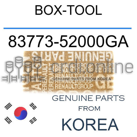 BOX-TOOL [ORIGINAL] 83773-52000GA 8377352000GA 83773 52000GA