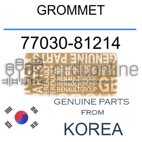 GROMMET [ORIGINAL] 77030-81214 7703081214 77030 81214