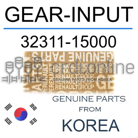 GEAR-INPUT [ORIGINAL] 32311-15000 3231115000 32311 15000